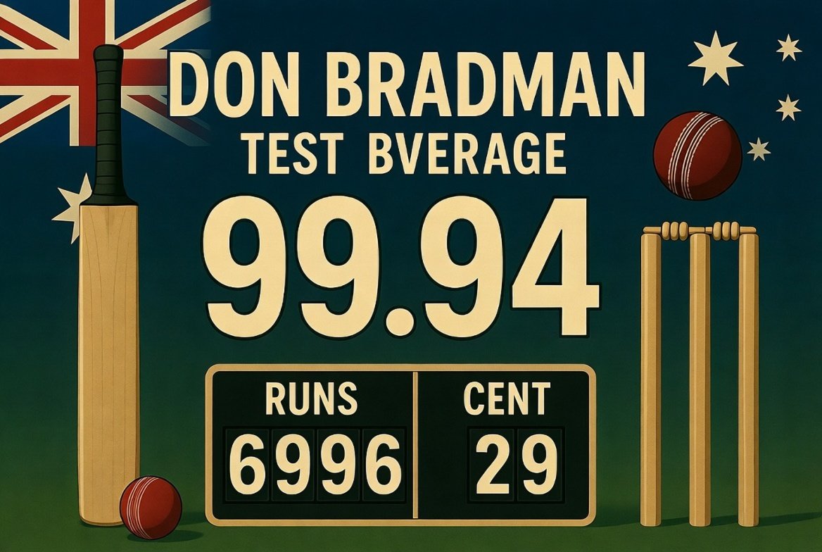 Don Bradman’s 99.94 Average