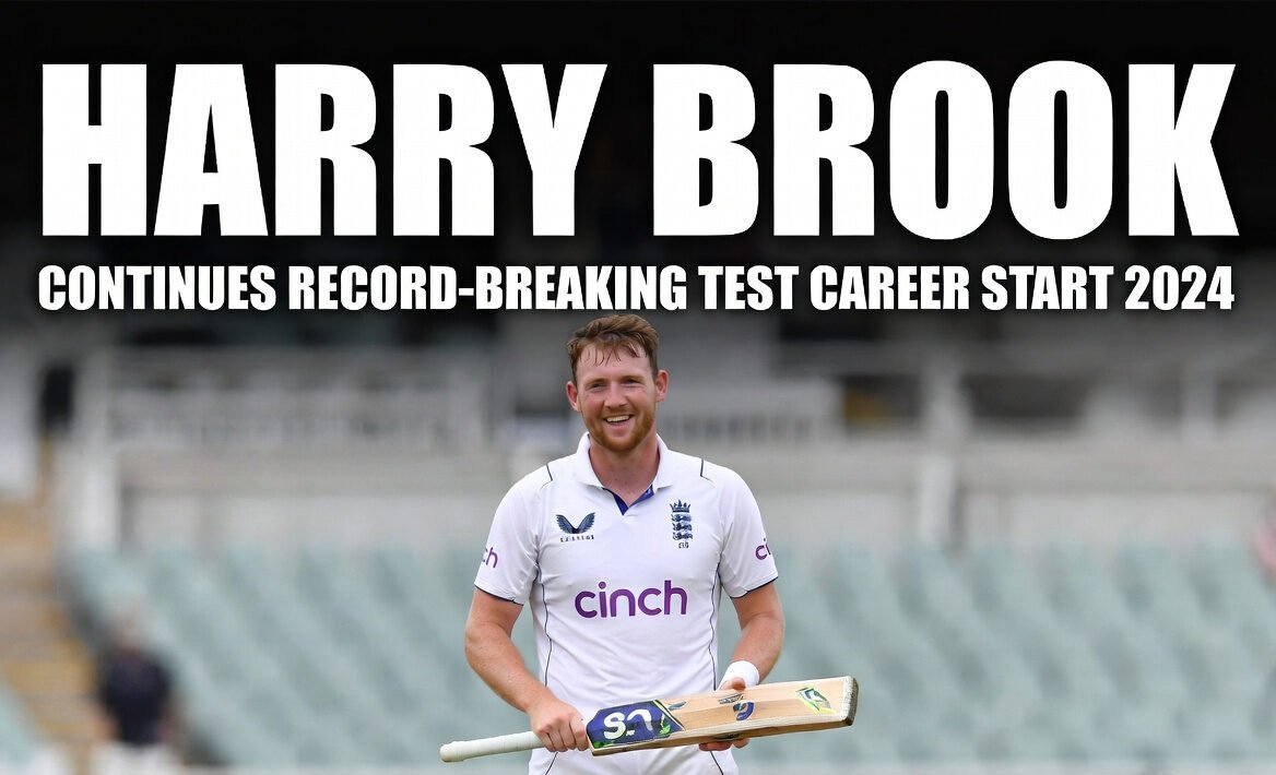 Harry Brook Test career start