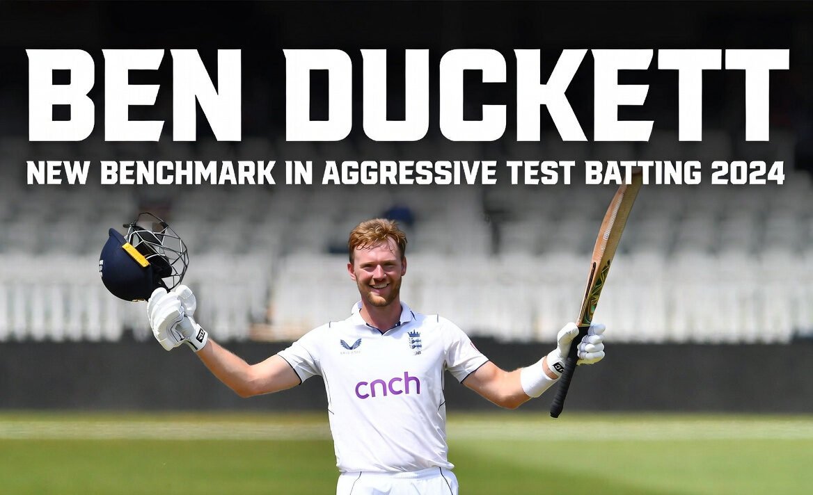 Ben Duckett Test batting 2024