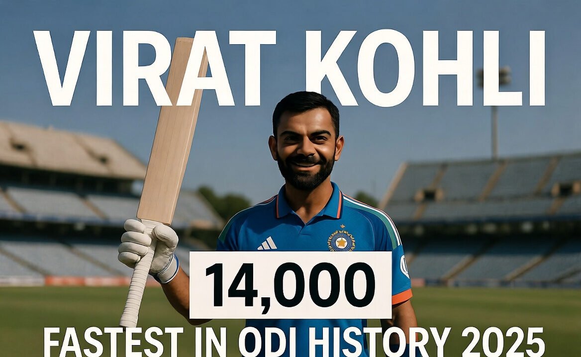 Virat Kohli 14000 runs